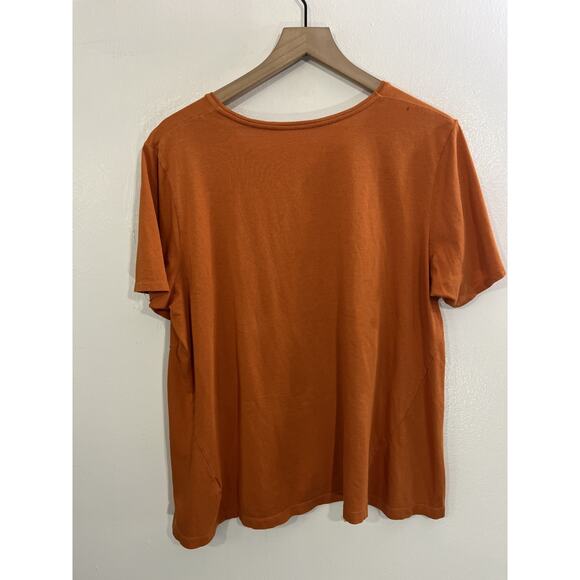 Gudrun Sjoden Top Tee L Lagom Minimalist Quiet Luxury Scandi Lagenlook Basic Y2K - Picture 2 of 13